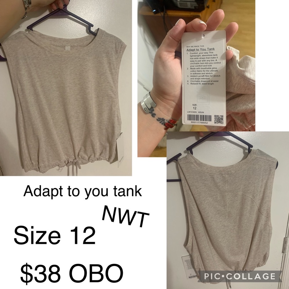 Lululemon Adapt to you tank